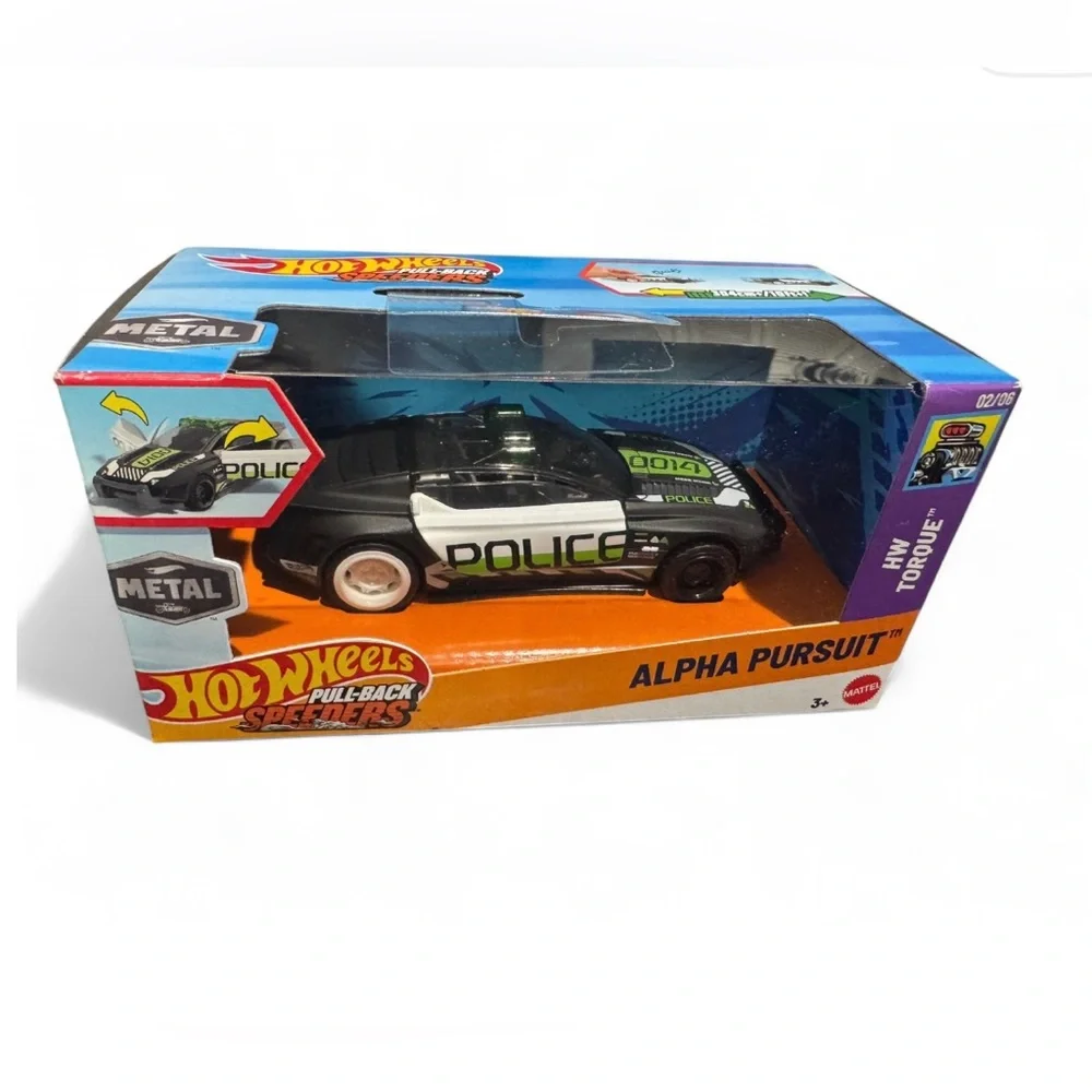 Alpha Pursuit Police Car Toy
